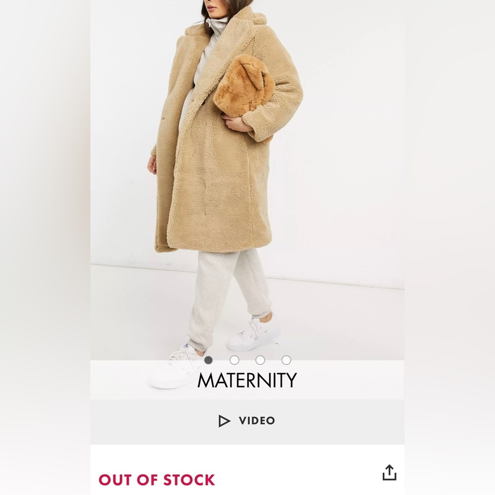 ASOS Maternity Coat